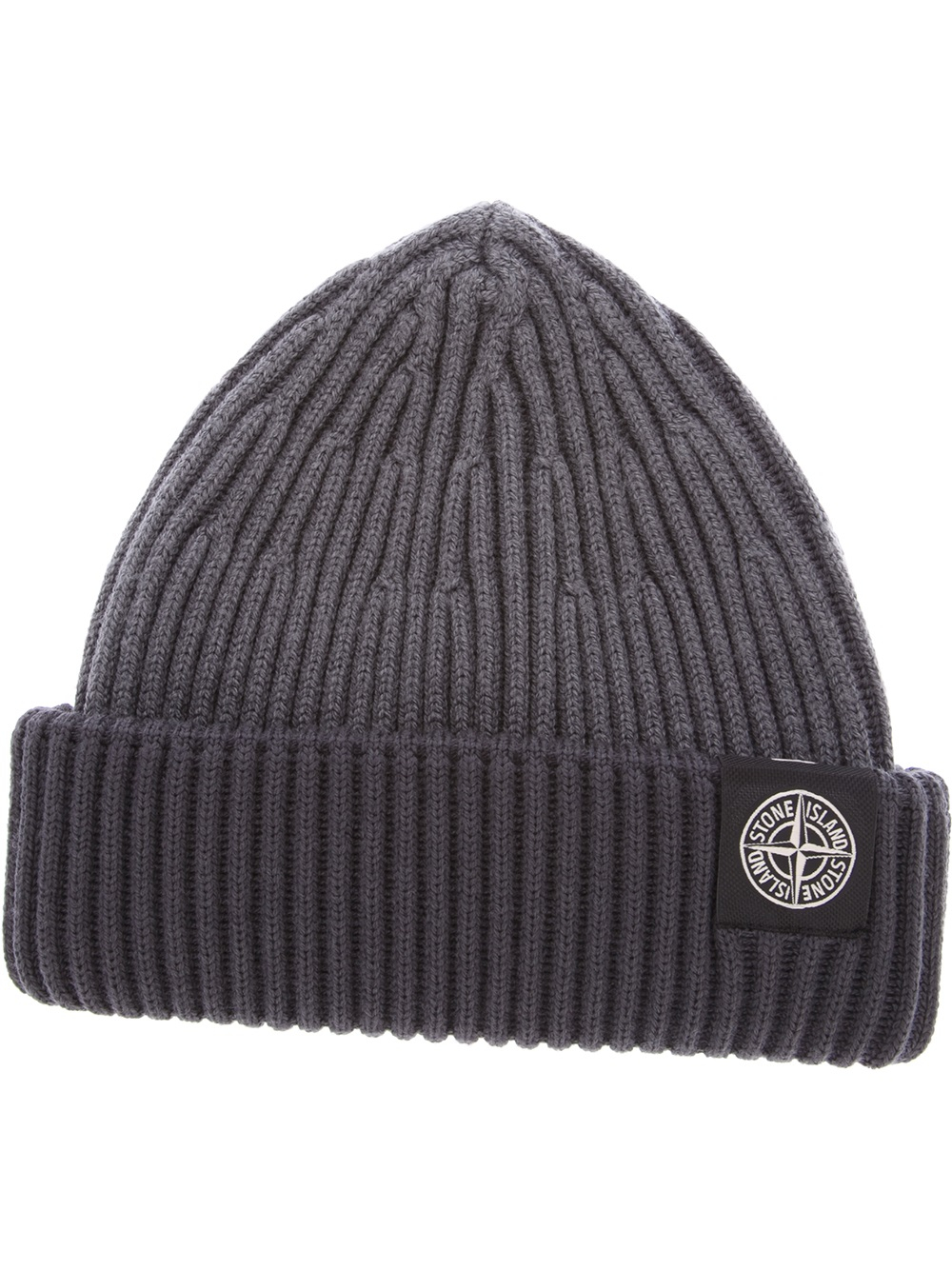 Ribbed Beanie in Grey (Gray) for Men 