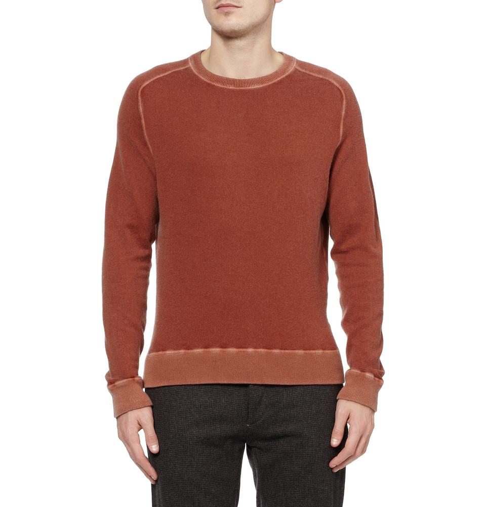 Massimo Alba Sport Cashmere Sweater in Red for Men - Lyst