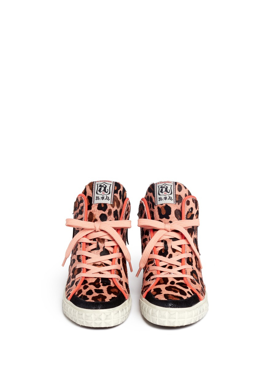 ash leopard sneakers