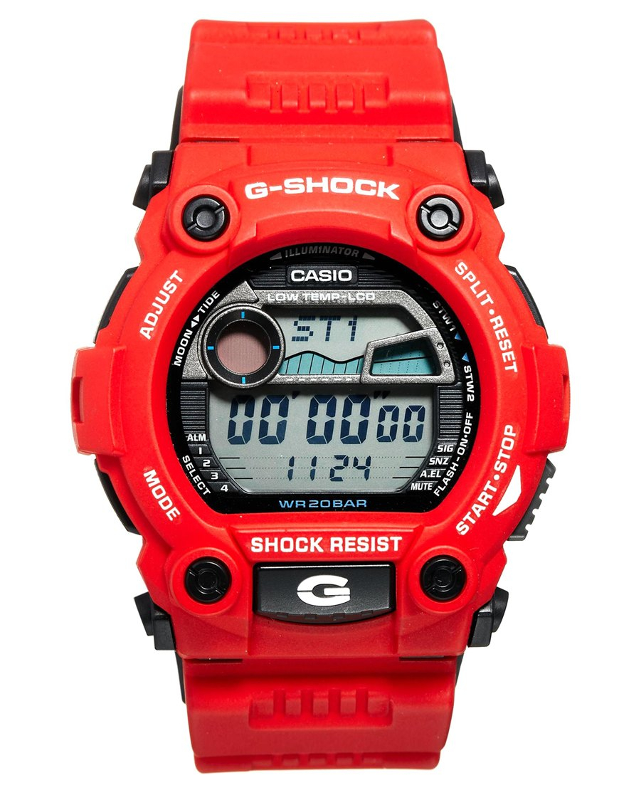 G-Shock Gshock Red Digital Watch G4er for Men - Lyst