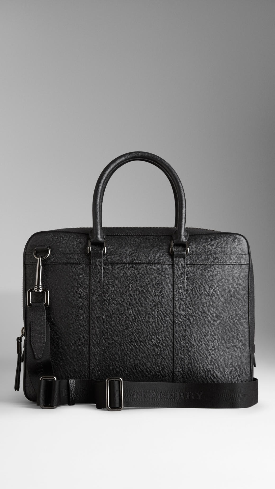 burberry london leather briefcase