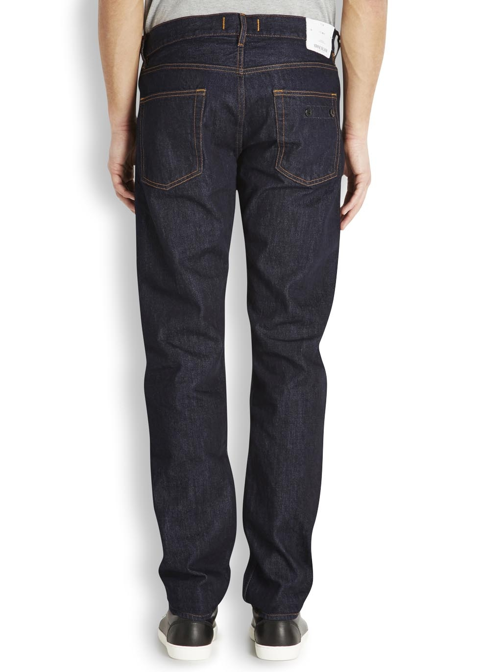 stone island straight leg jeans