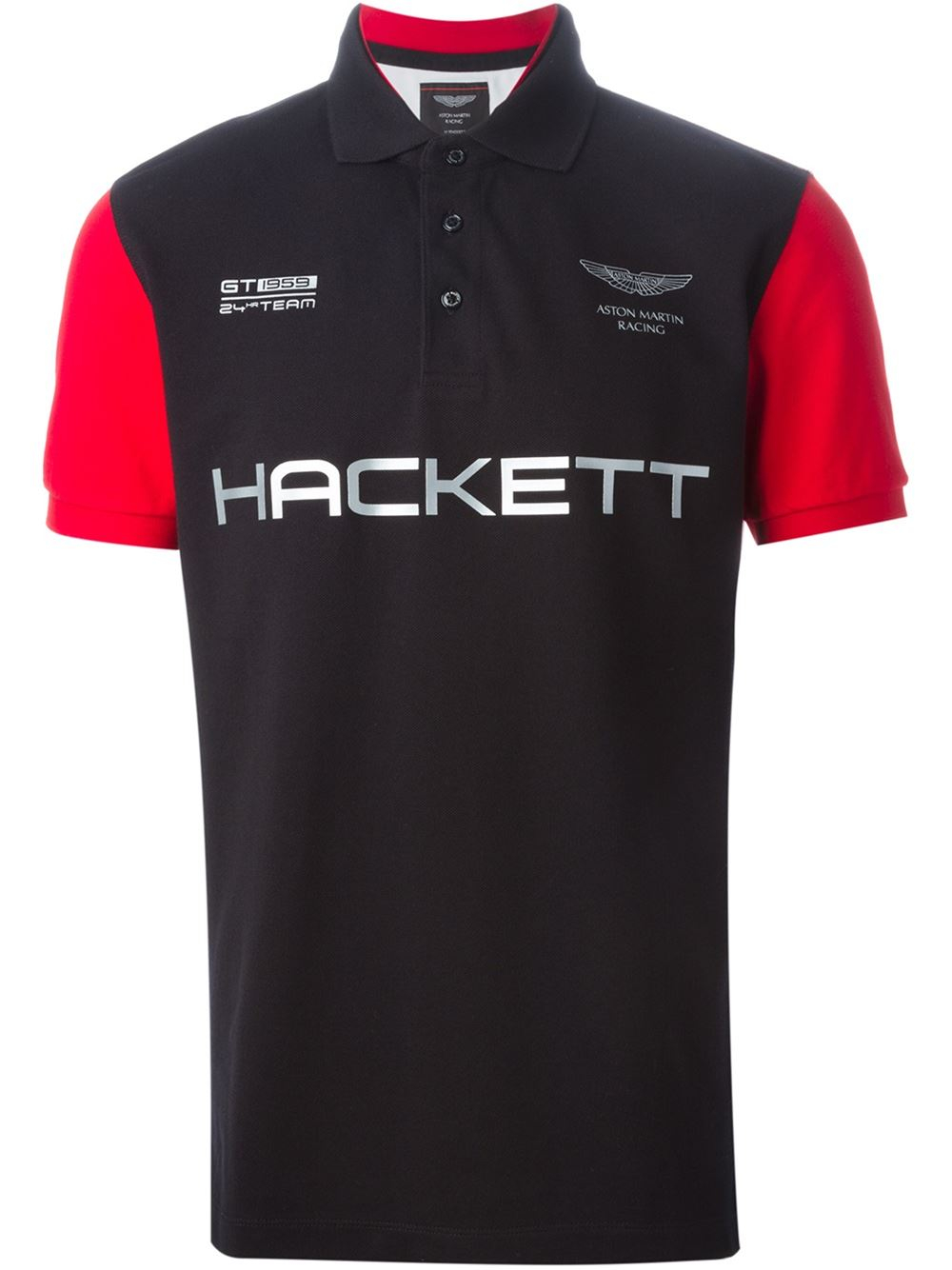 Hackett Polo Shirt in Black for Men | Lyst