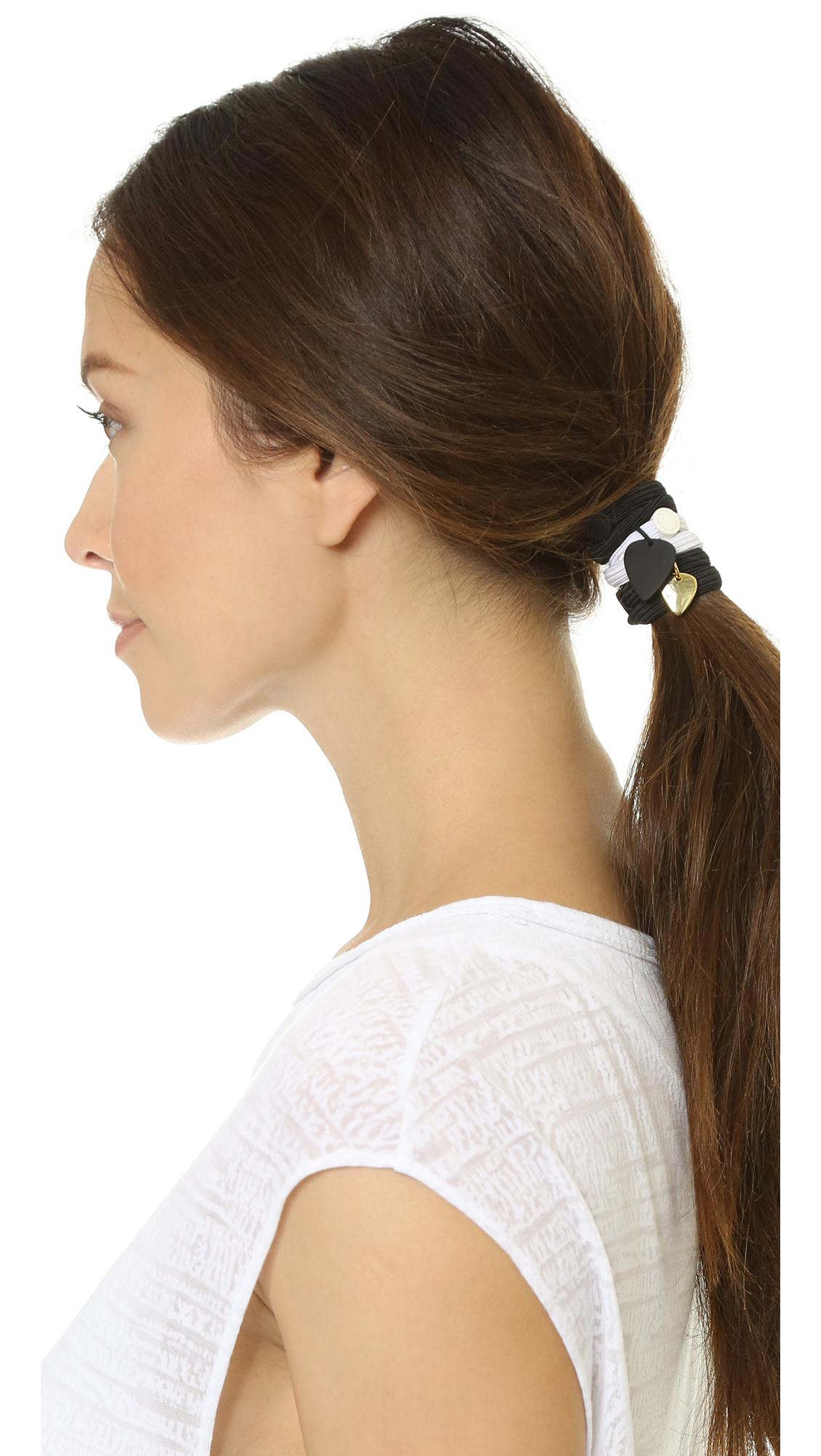 Marc By Marc Jacobs Plectrum Ponytail Holder Black Multi Lyst