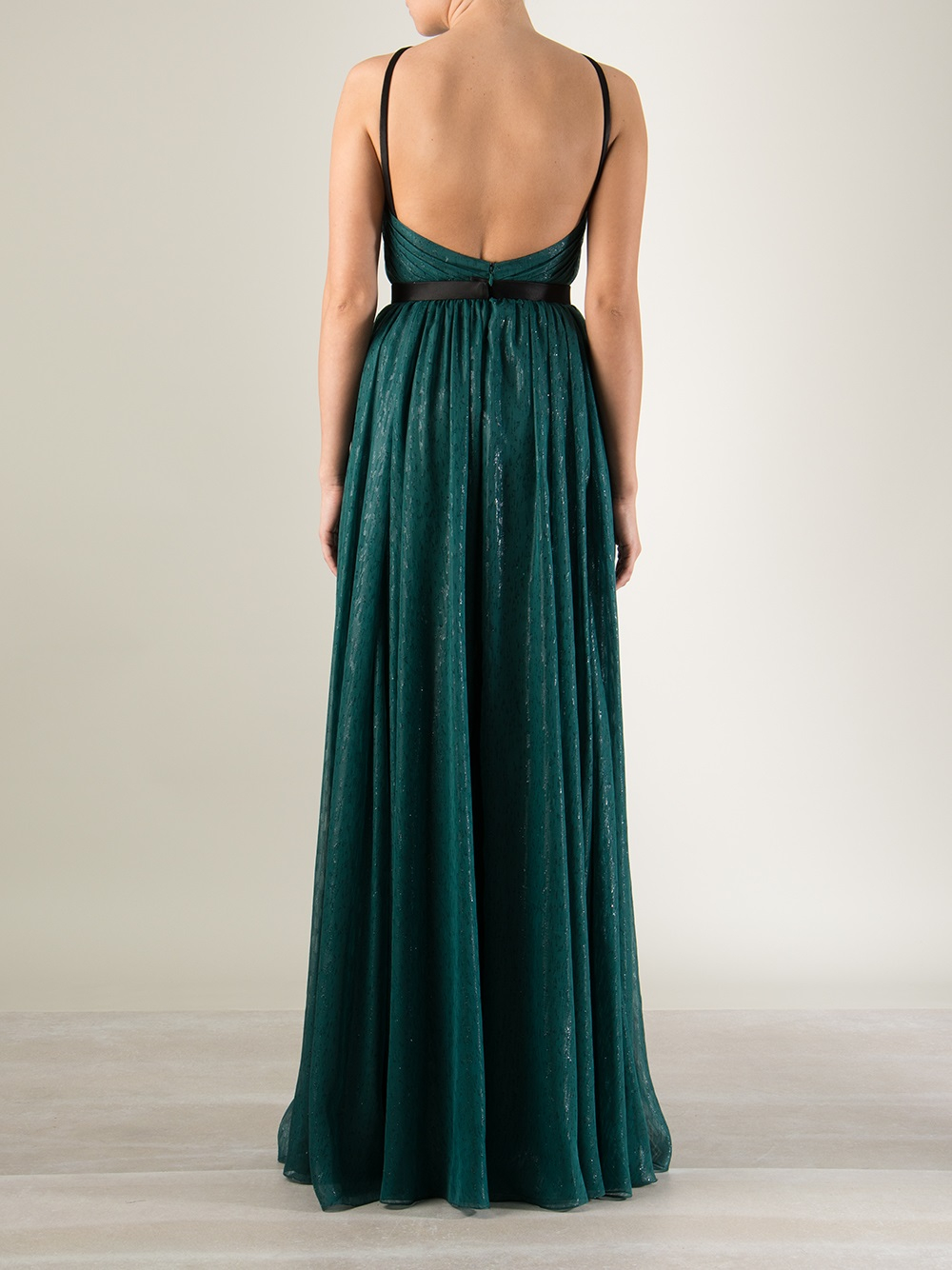 jason wu green silk dress