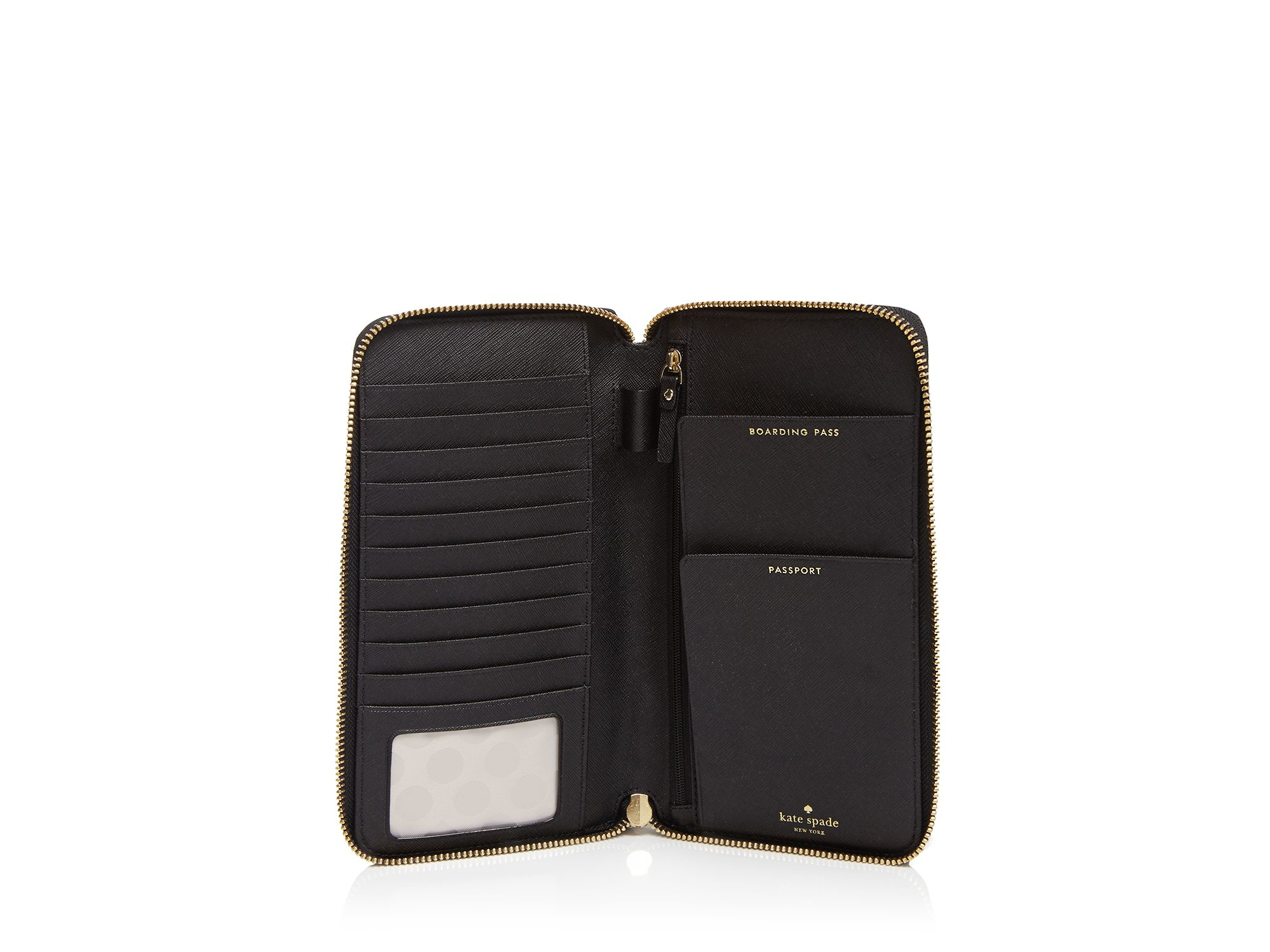 Kate Spade Cedar Street Maia Travel Wallet in Black Lyst