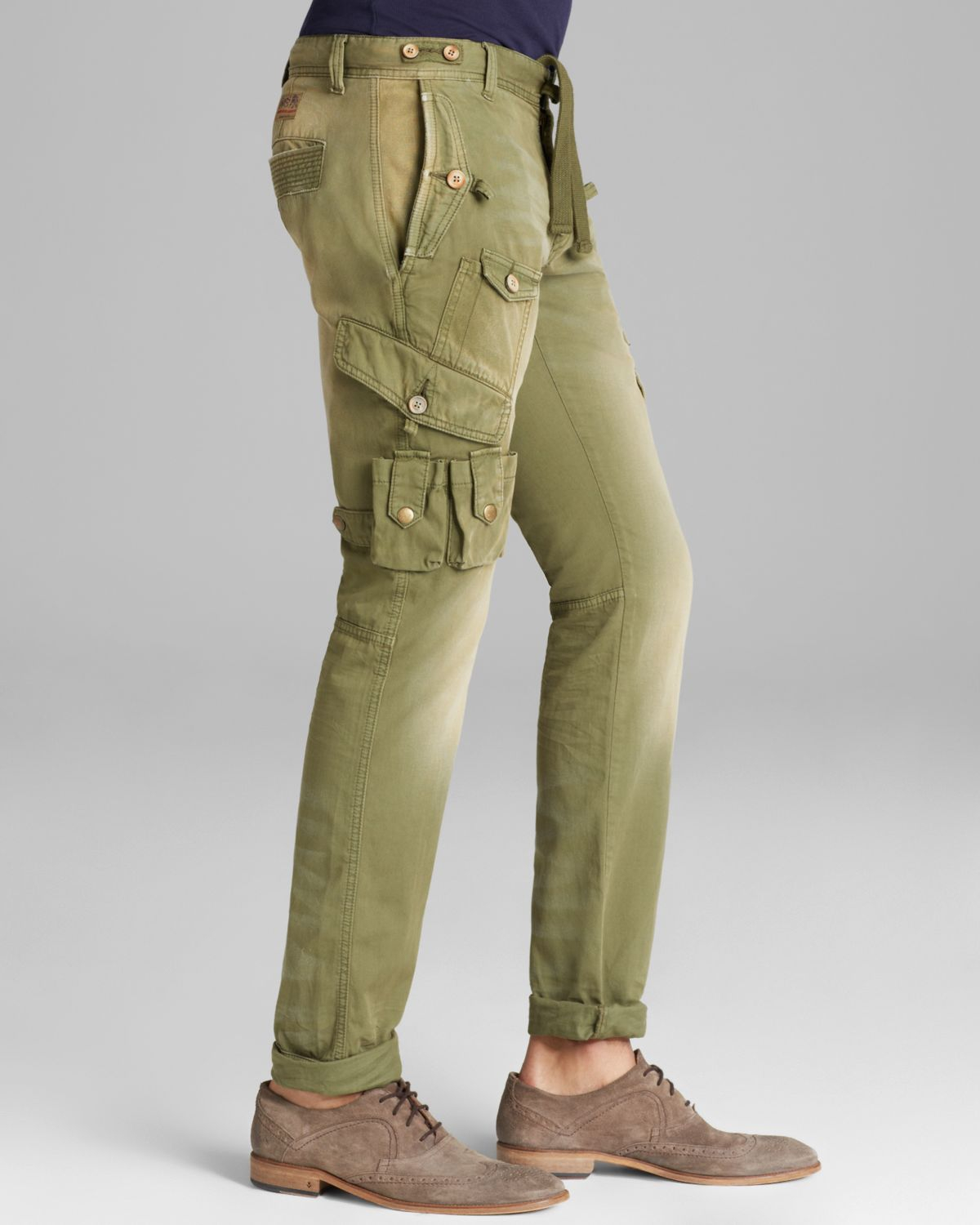 Lyst - Prps Cargo Cord Pants in Green for Men
