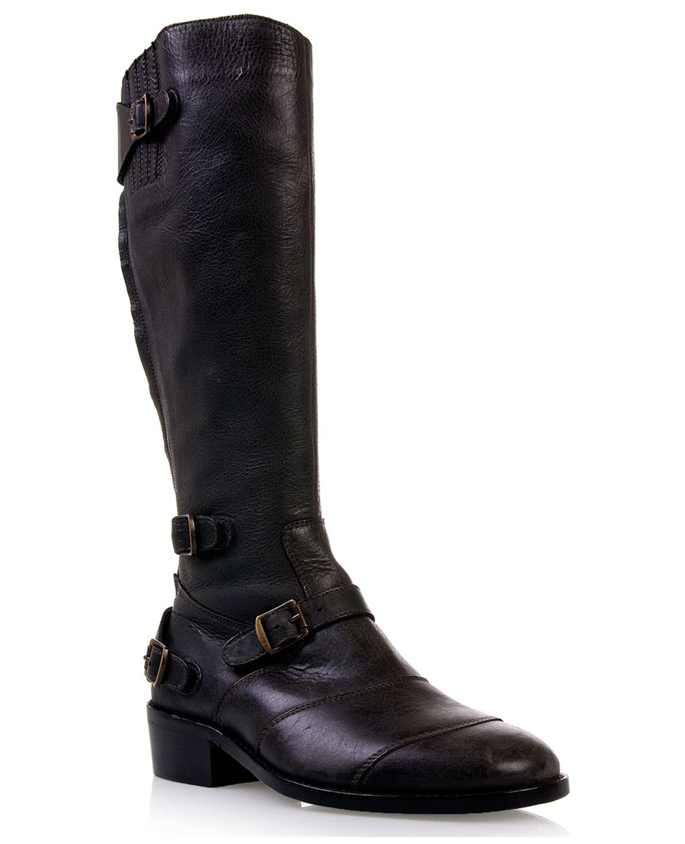 Belstaff Leather Trialmaster Boots in Black - Lyst