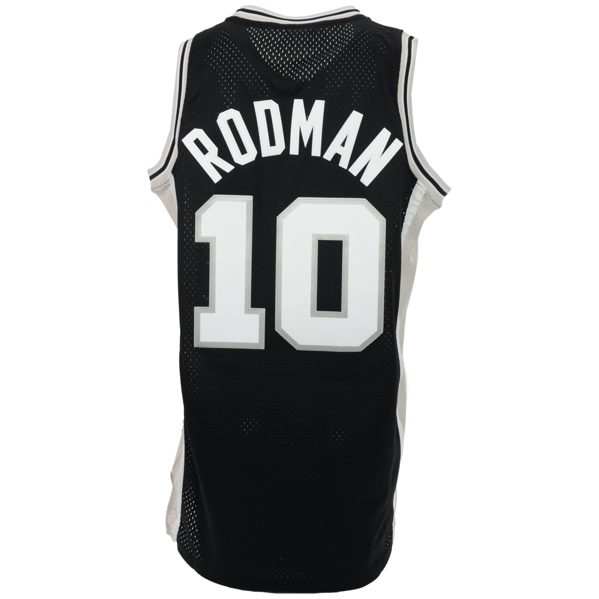 adidas Mens San Antonio Spurs Dennis Rodman Retired Player Swingman