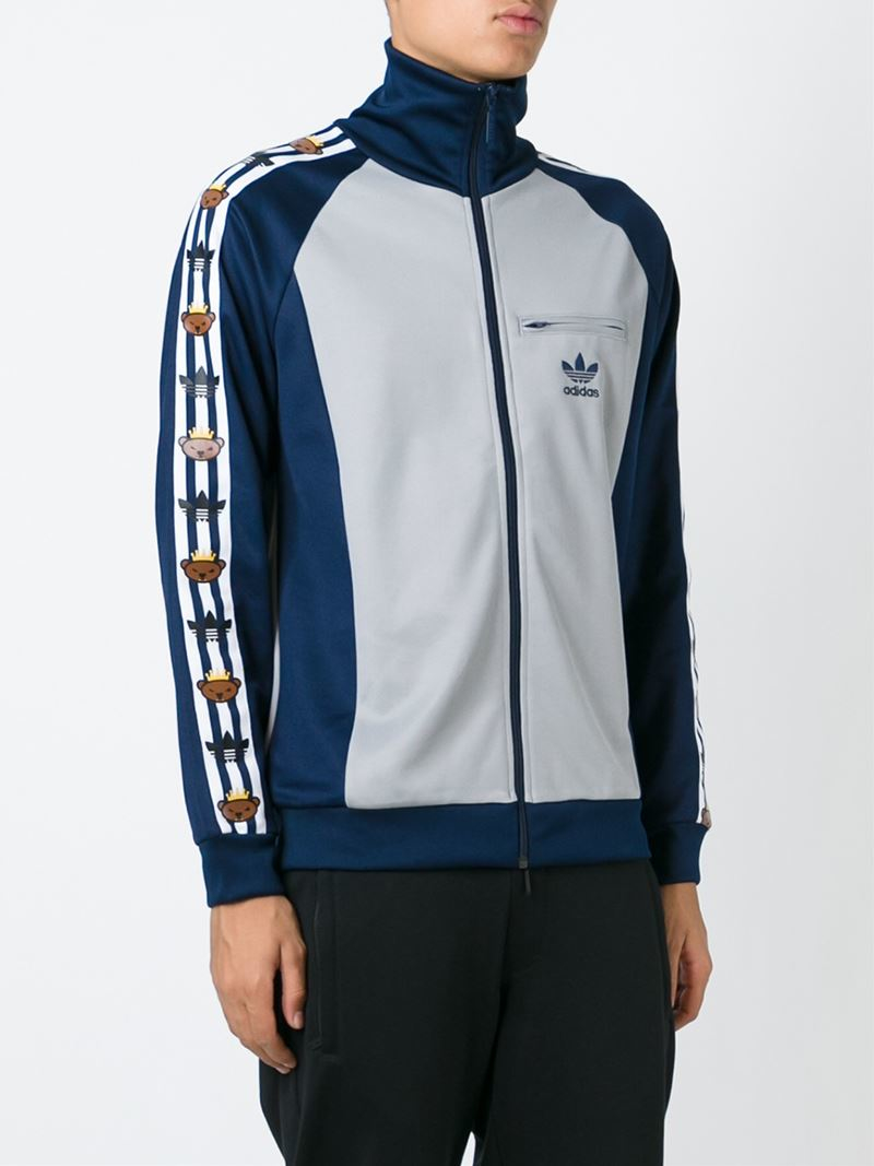 adidas Originals Adidas Original X Nigo Bear Sport Jacket in Grey (Blue) for |