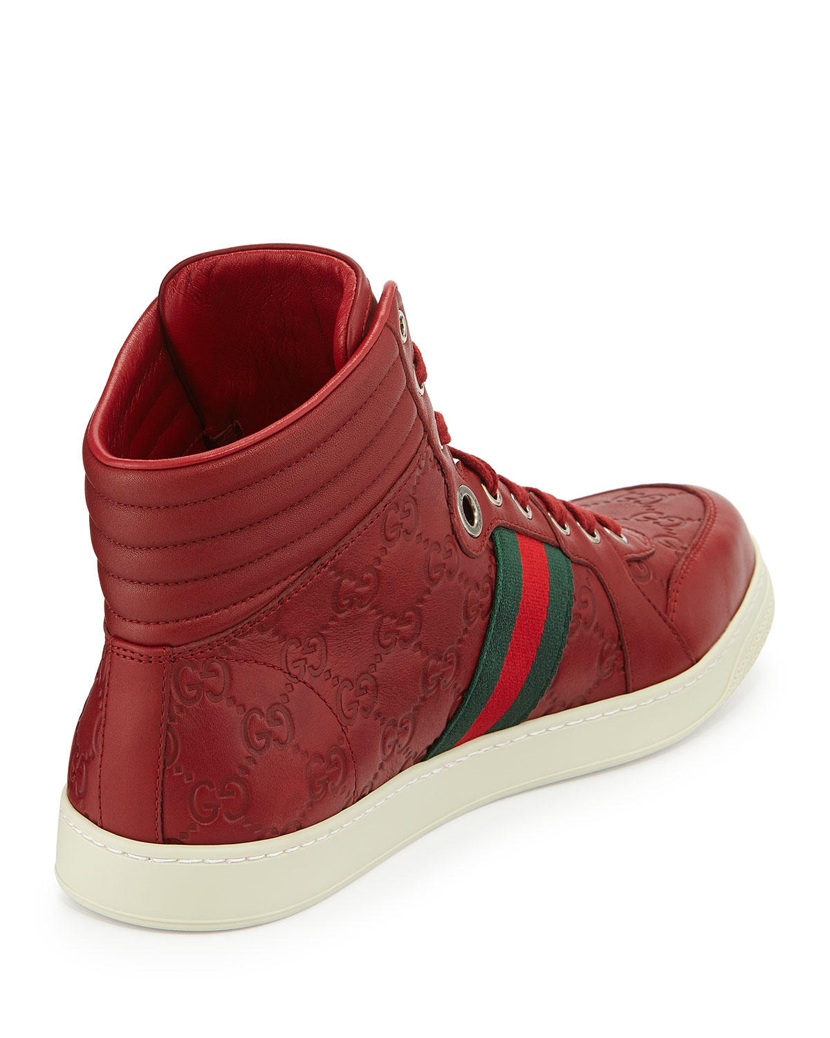 leather gucci sneakers