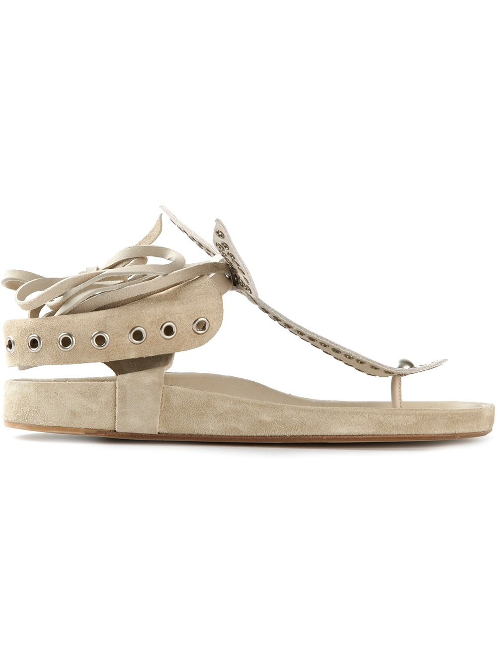 isabel marant tan sandals