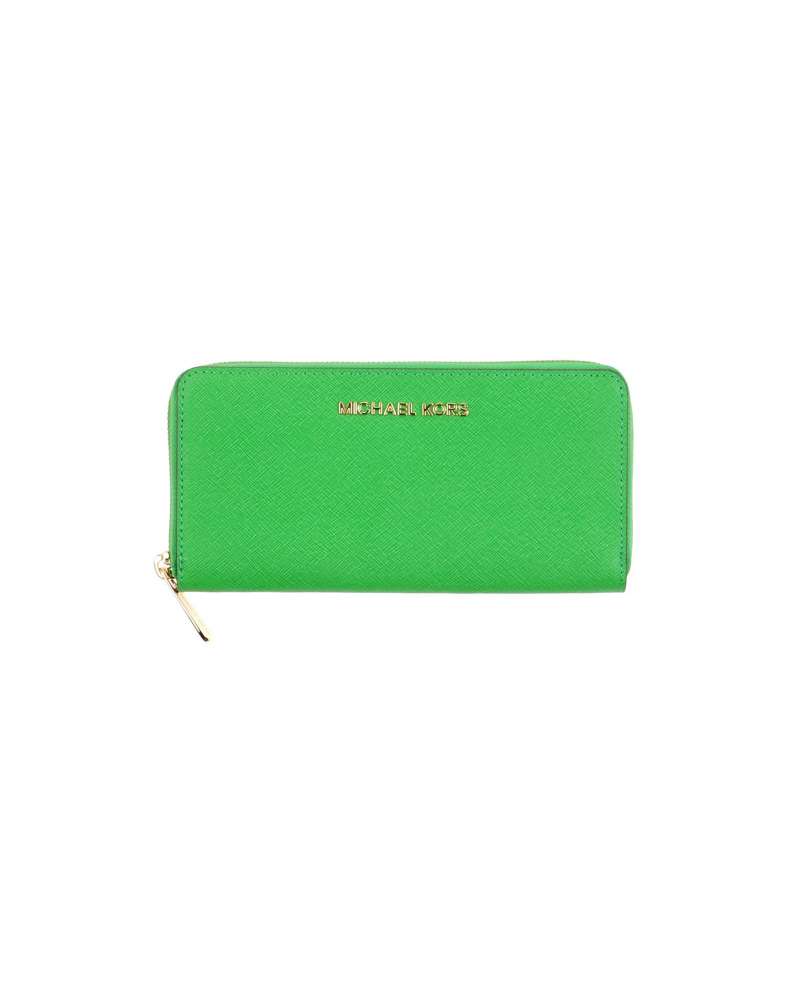 Michael Kors Wallet in Light Green (Green) - Lyst