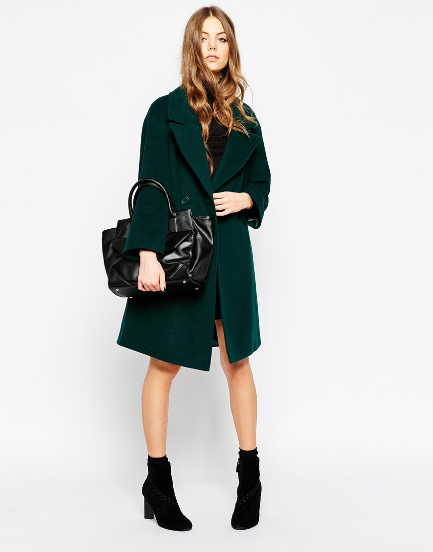 forest green overcoat
