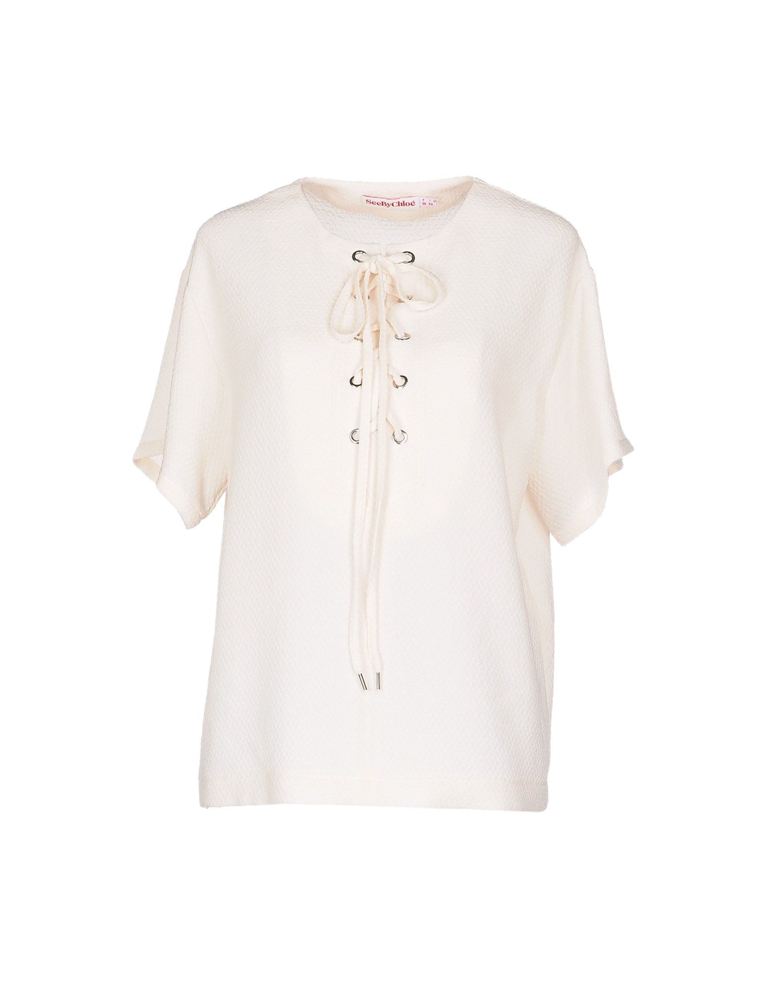 See by chloé Blouse in Beige (Ivory) - Save 58% | Lyst