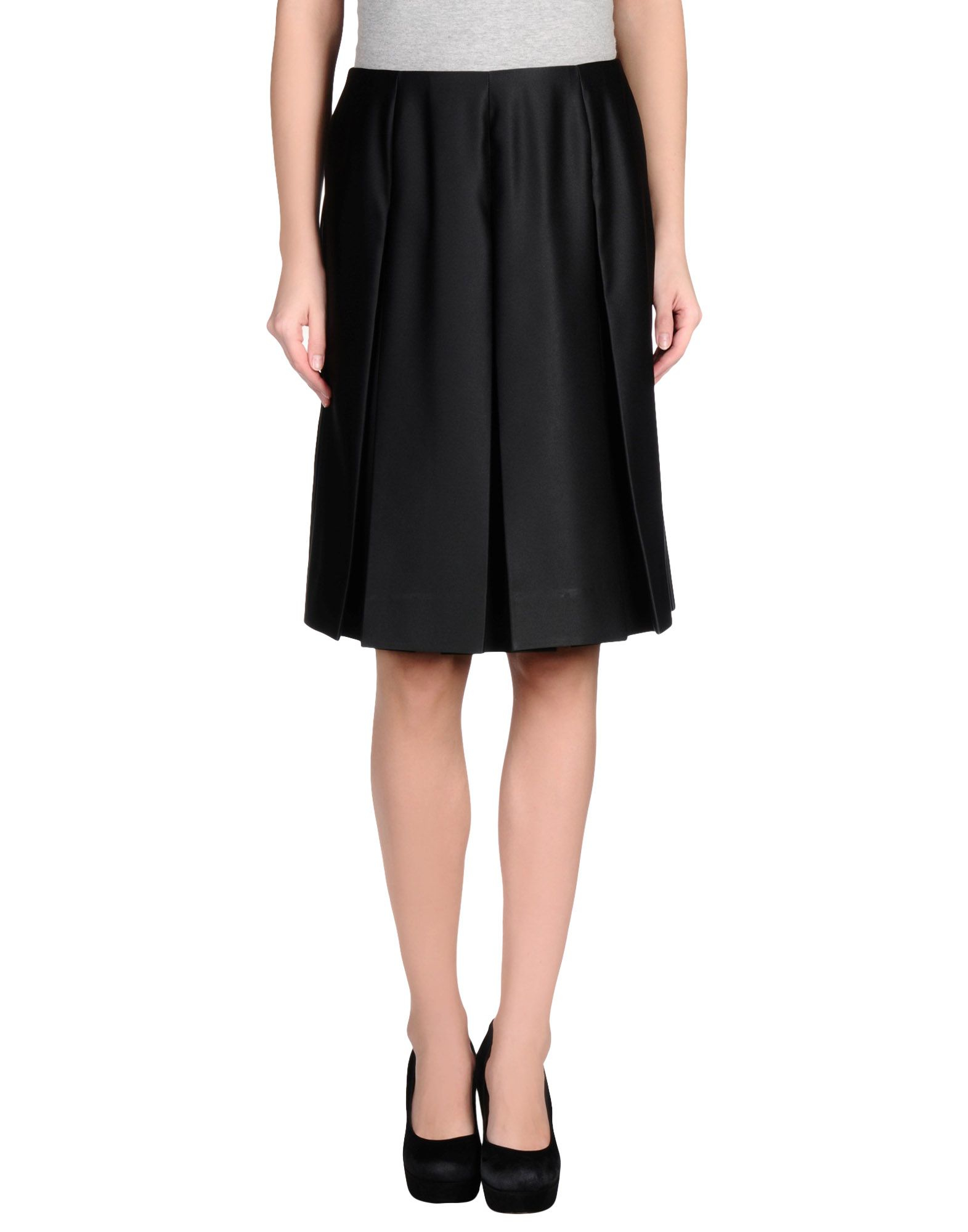 Lyst - Marc Jacobs Knee Length Skirt in Black