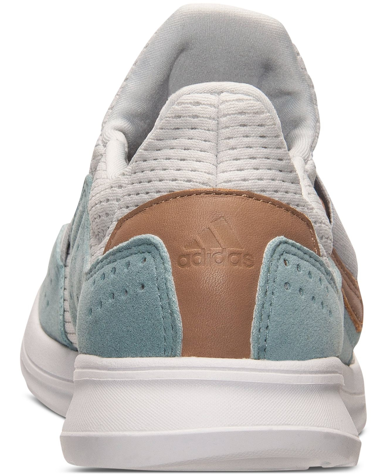 adidas Originals Synthetic Women's Lite Slip-on Running Sneakers From Finish Line in Gray - Lyst