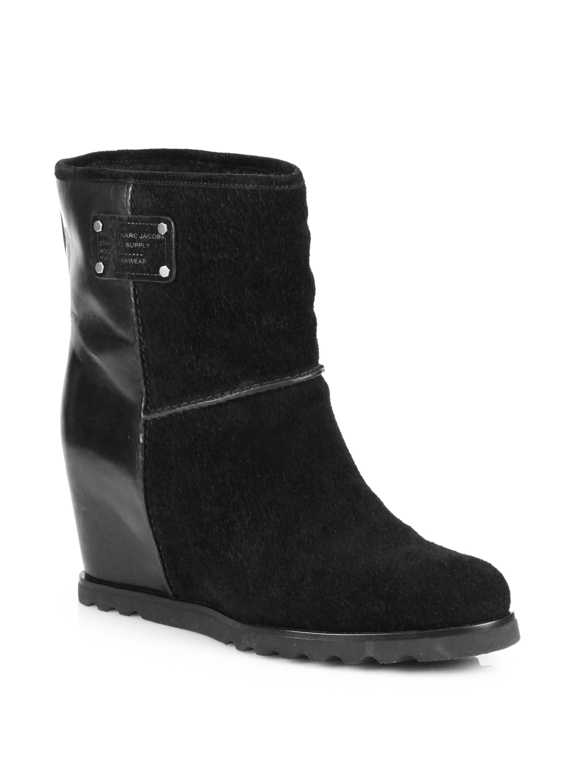 marc jacobs suede boots