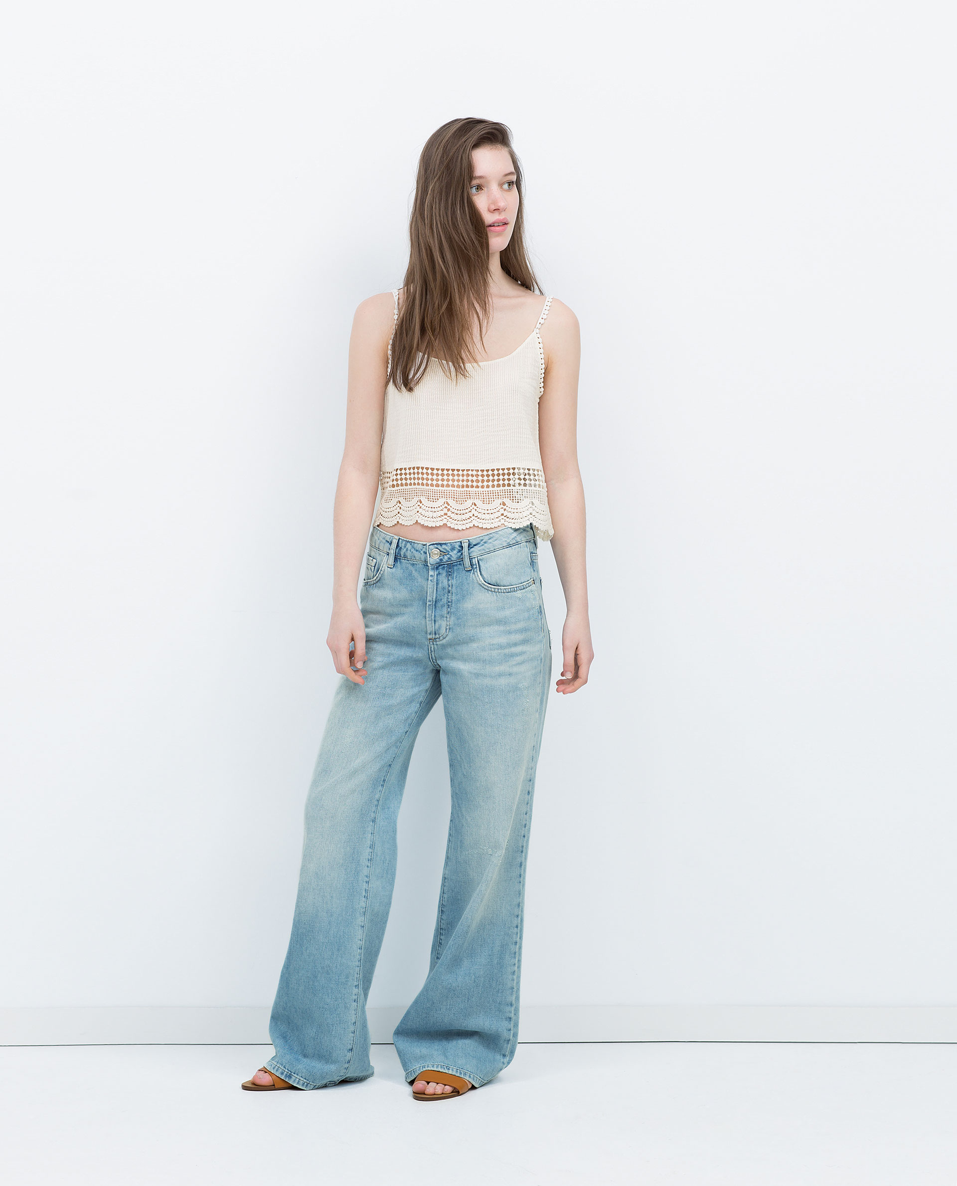straight leg jeans zara