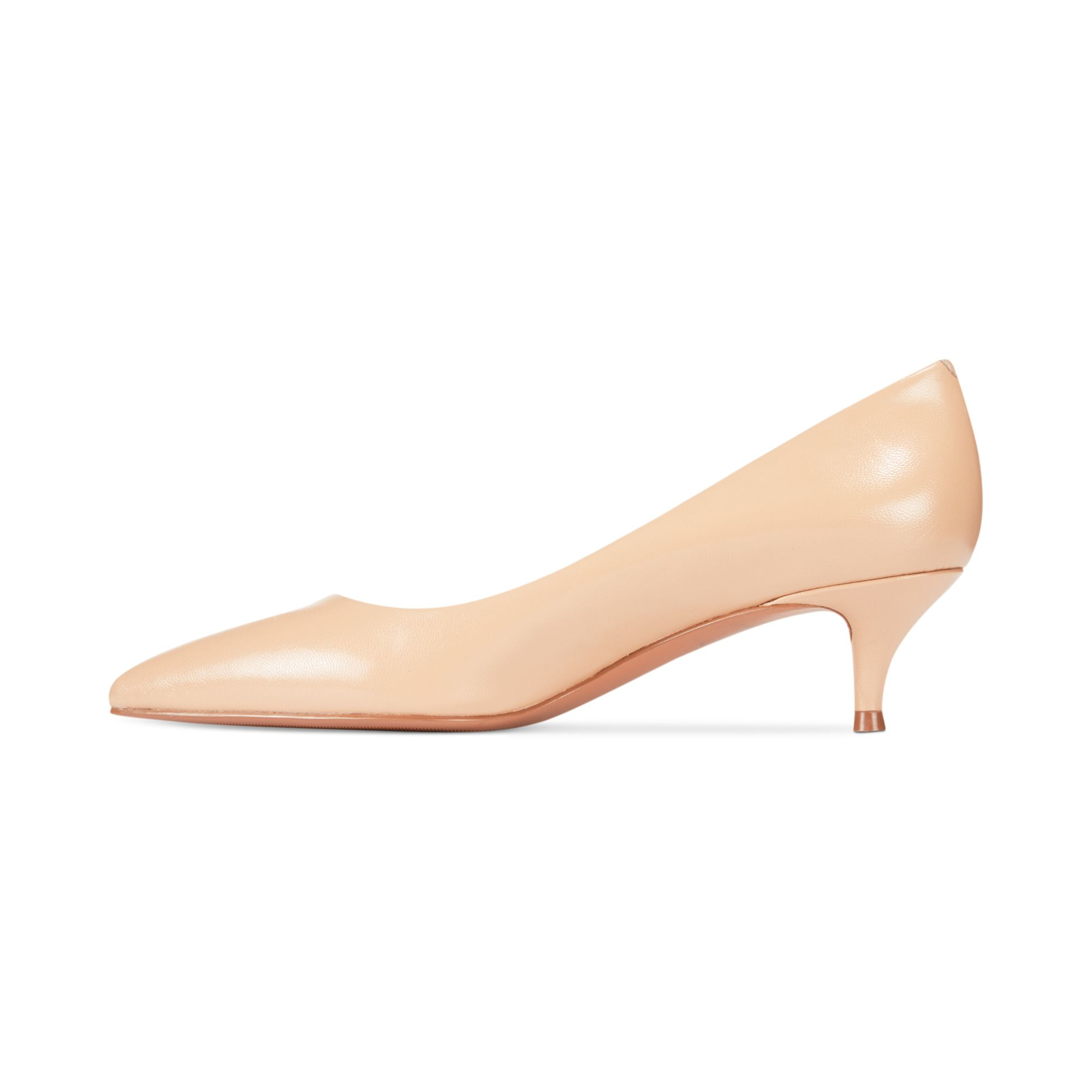beige nine west heels