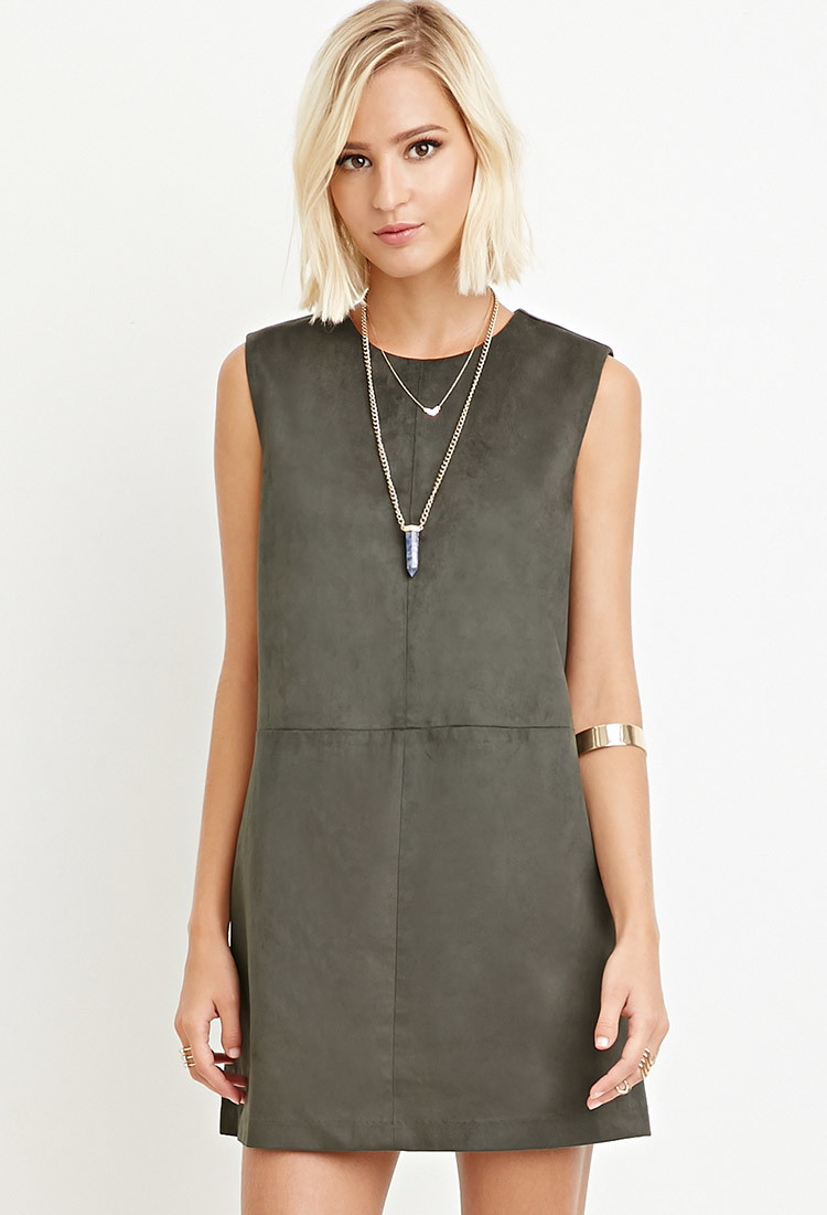 suede dress forever 21
