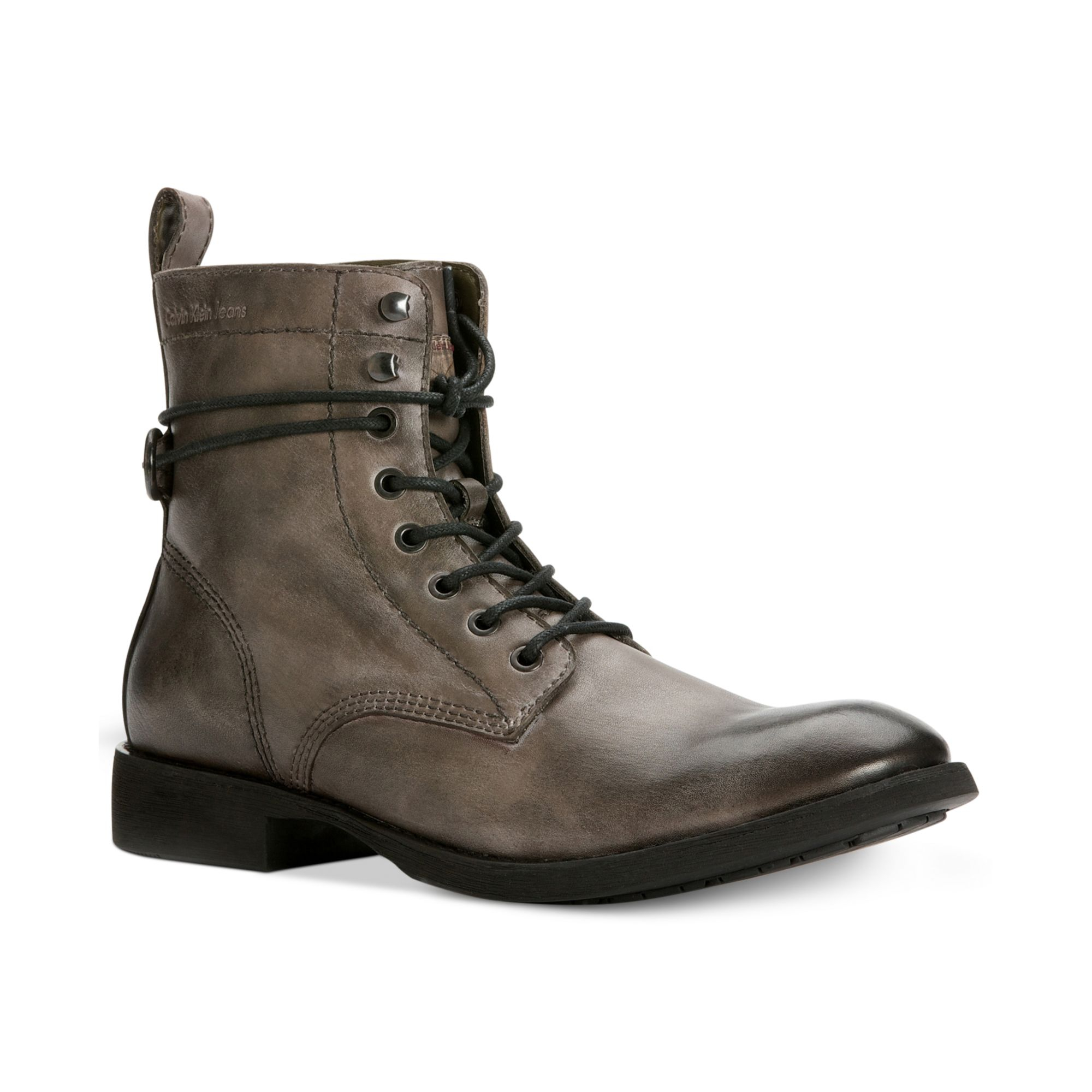 calvin klein moto boots