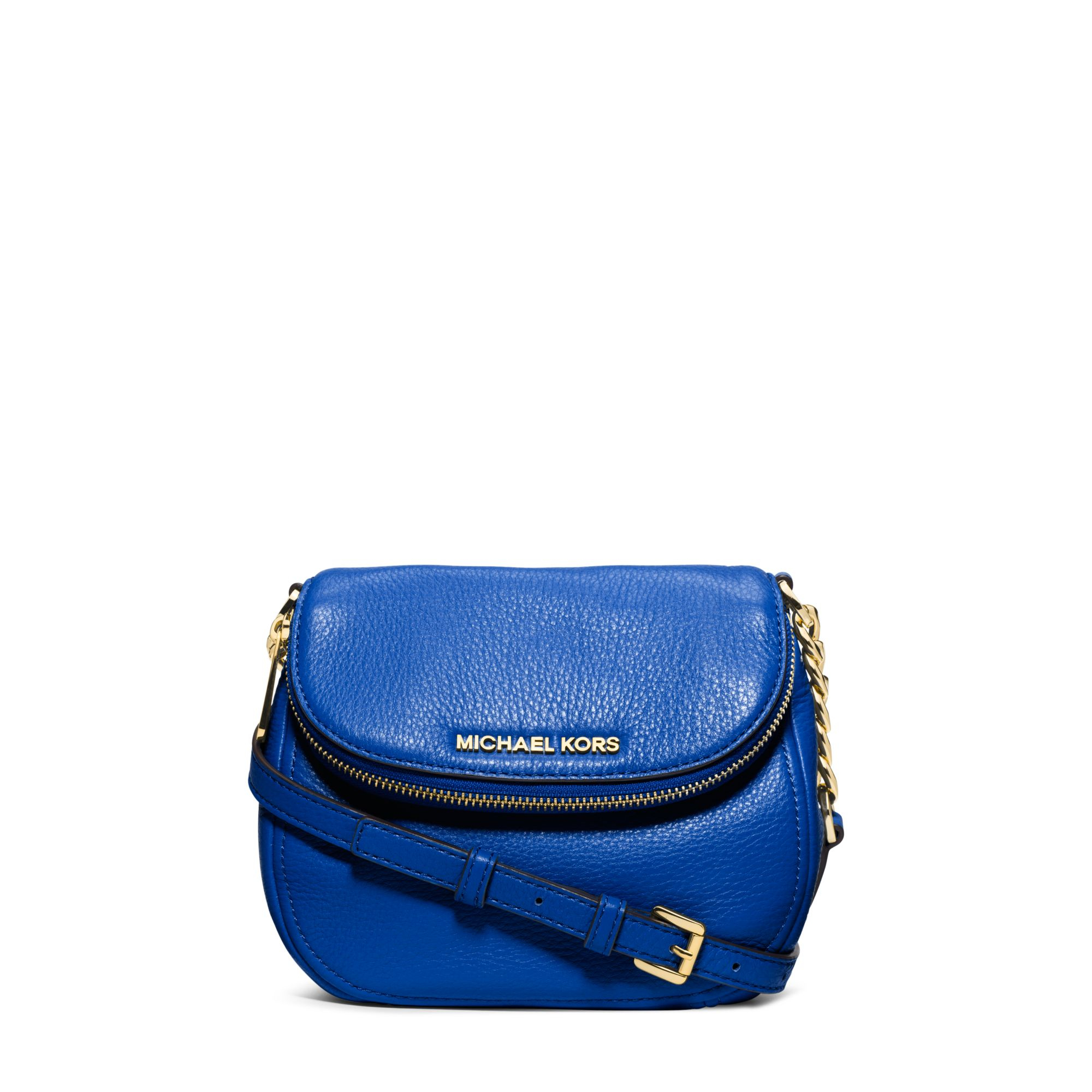 michael kors small blue crossbody