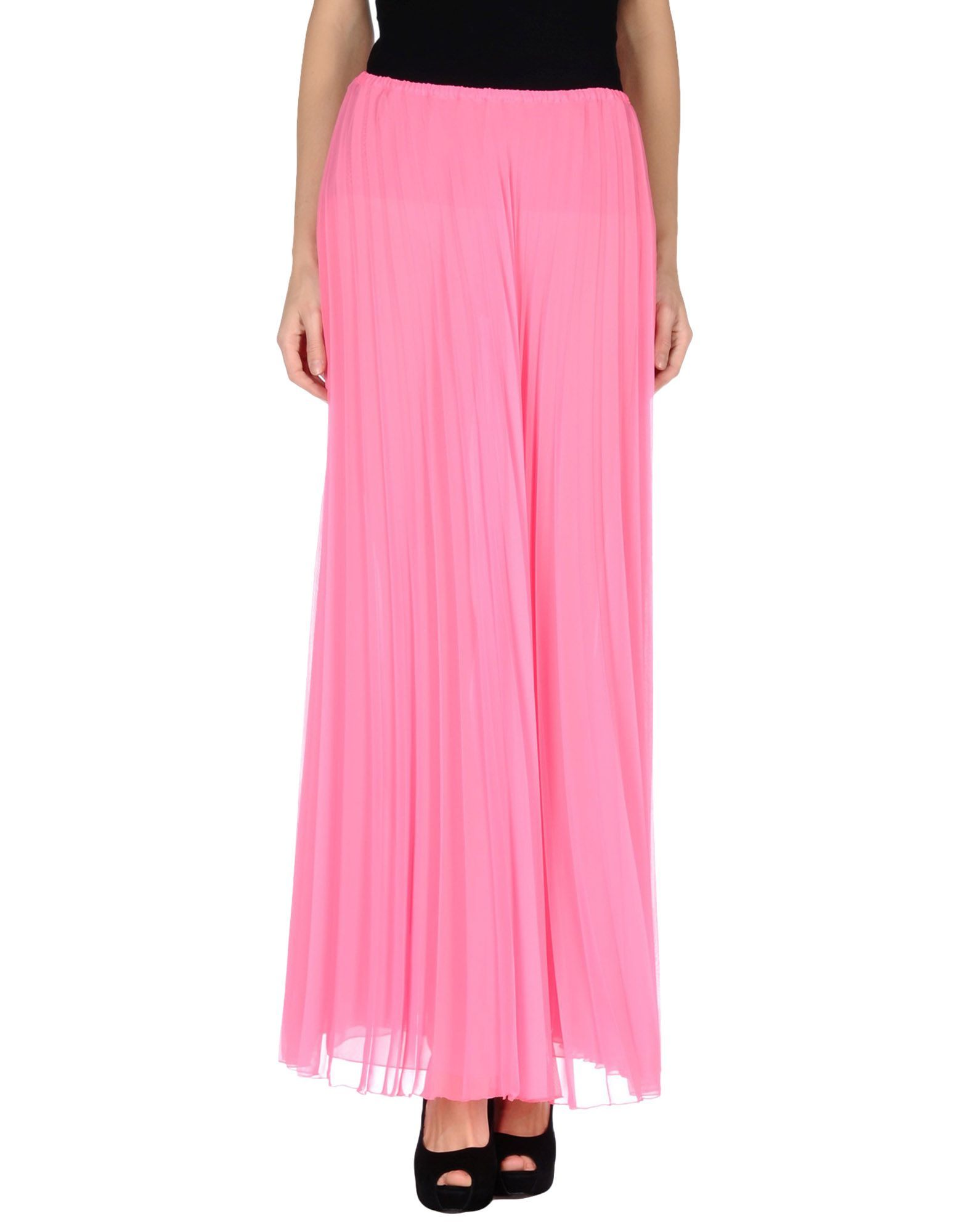 Blugirl Blumarine Long Skirt in Fuchsia (Pink) Lyst