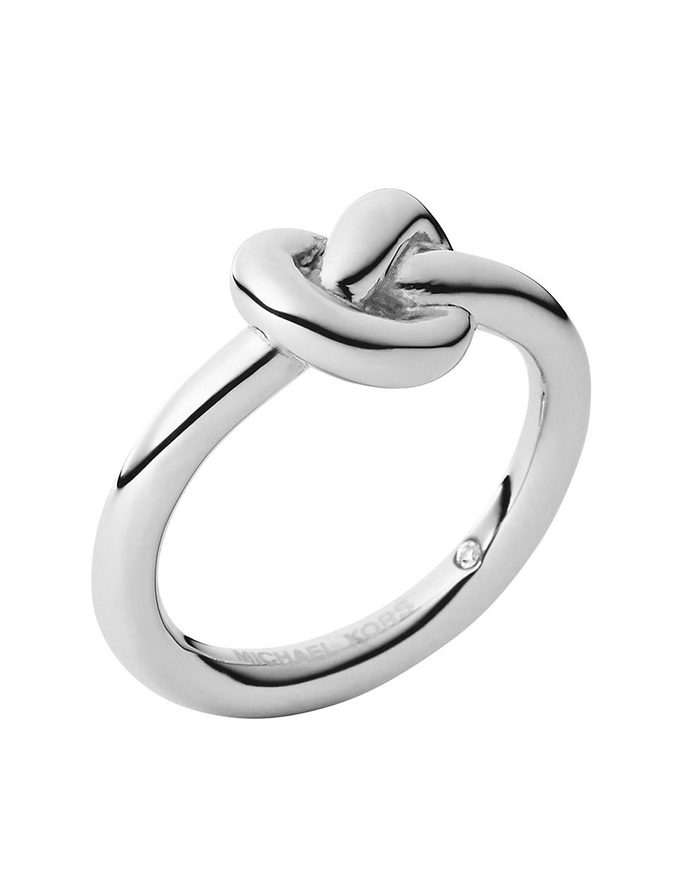 Michael Kors Knot Ring in Silver