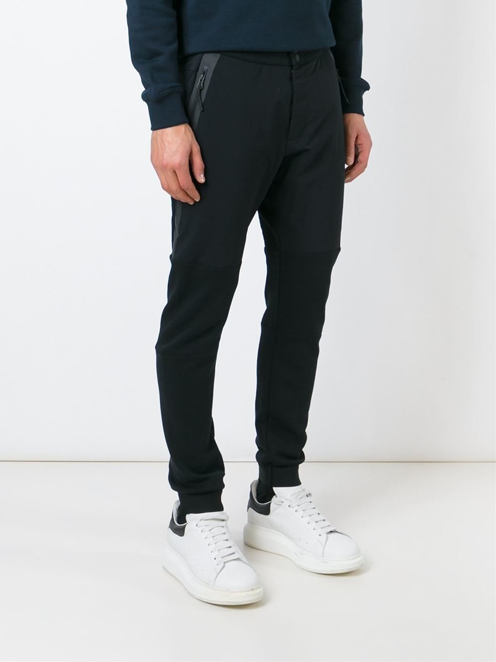 Nike 'tech Fleece' Track Pants in Black for Men - Lyst