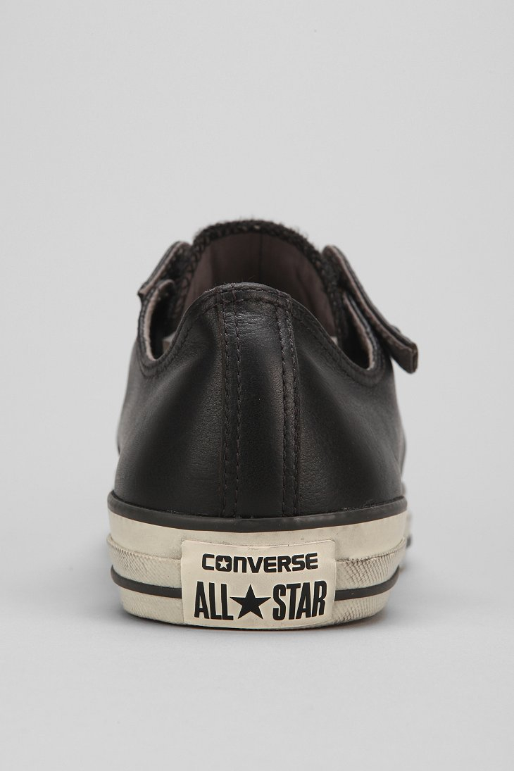 converse leather no lace