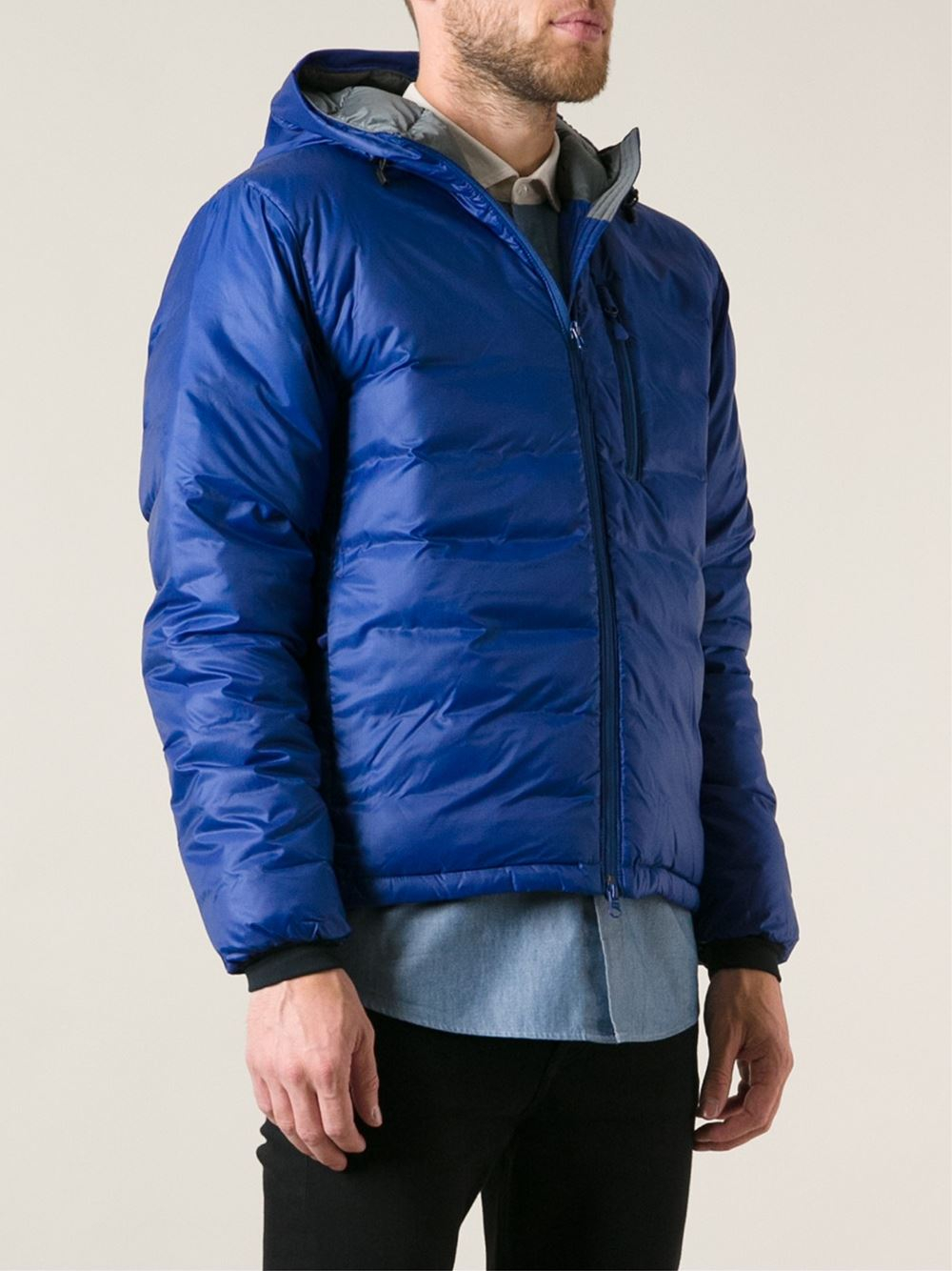 Lyst - Canada Goose Lodge Hoody Padded Jacket in Blue for Men