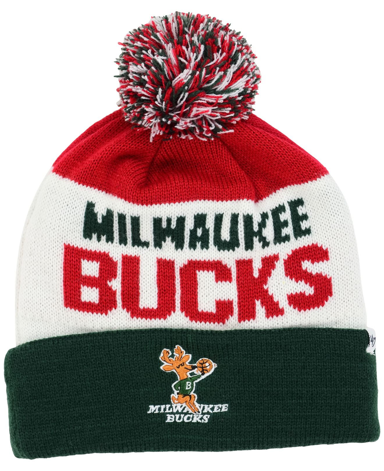 milwaukee bucks winter hat