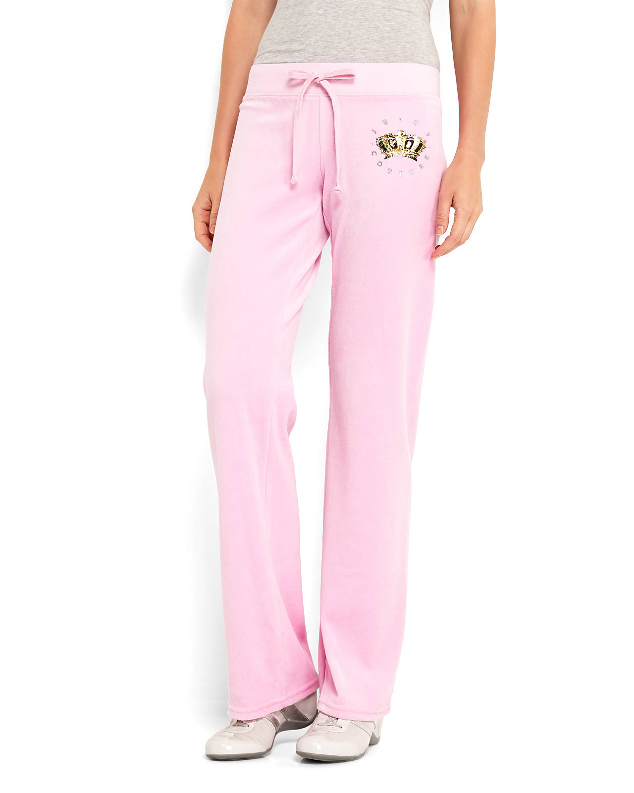 juicy couture velour pants with juicy on the bum