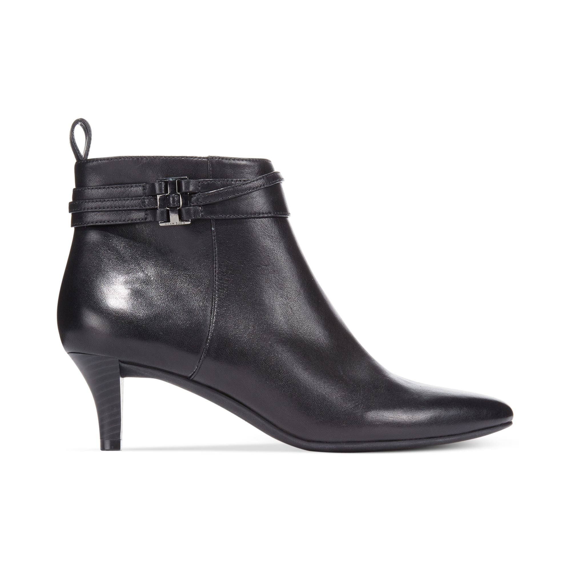 booties with short heel