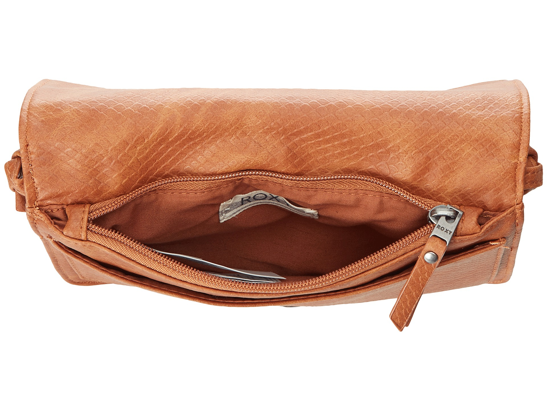 Lyst Roxy Globe Trotter Crossbody Bag in Brown