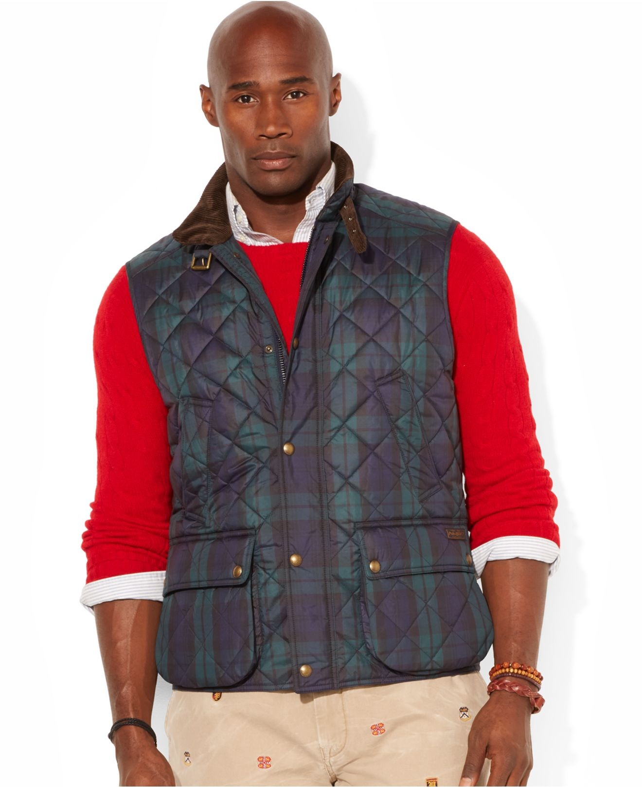 polo vest big and tall