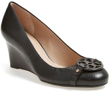tory burch wedge pumps