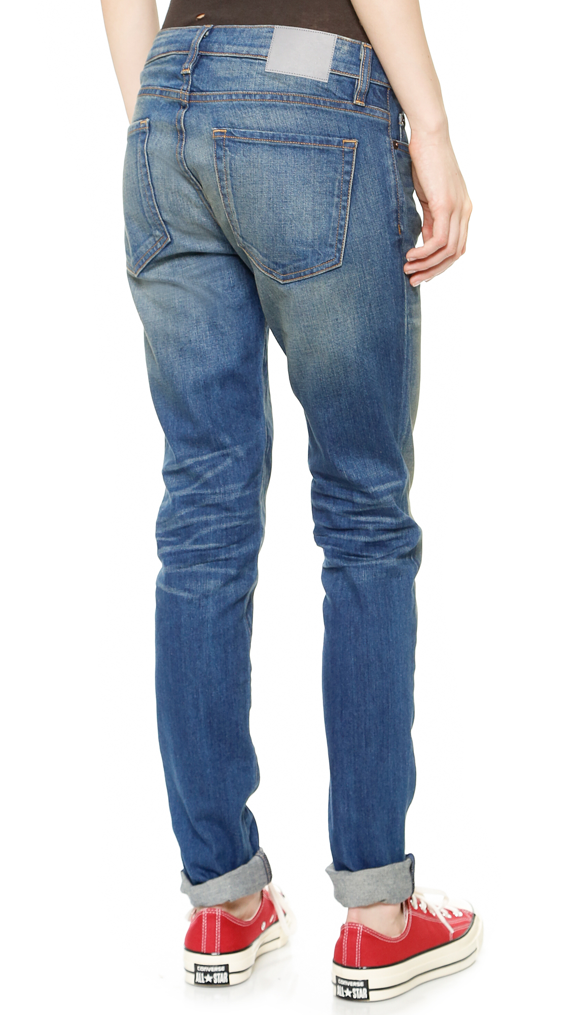 6397 Loose Skinny Jeans - Medium Dirty | Lyst