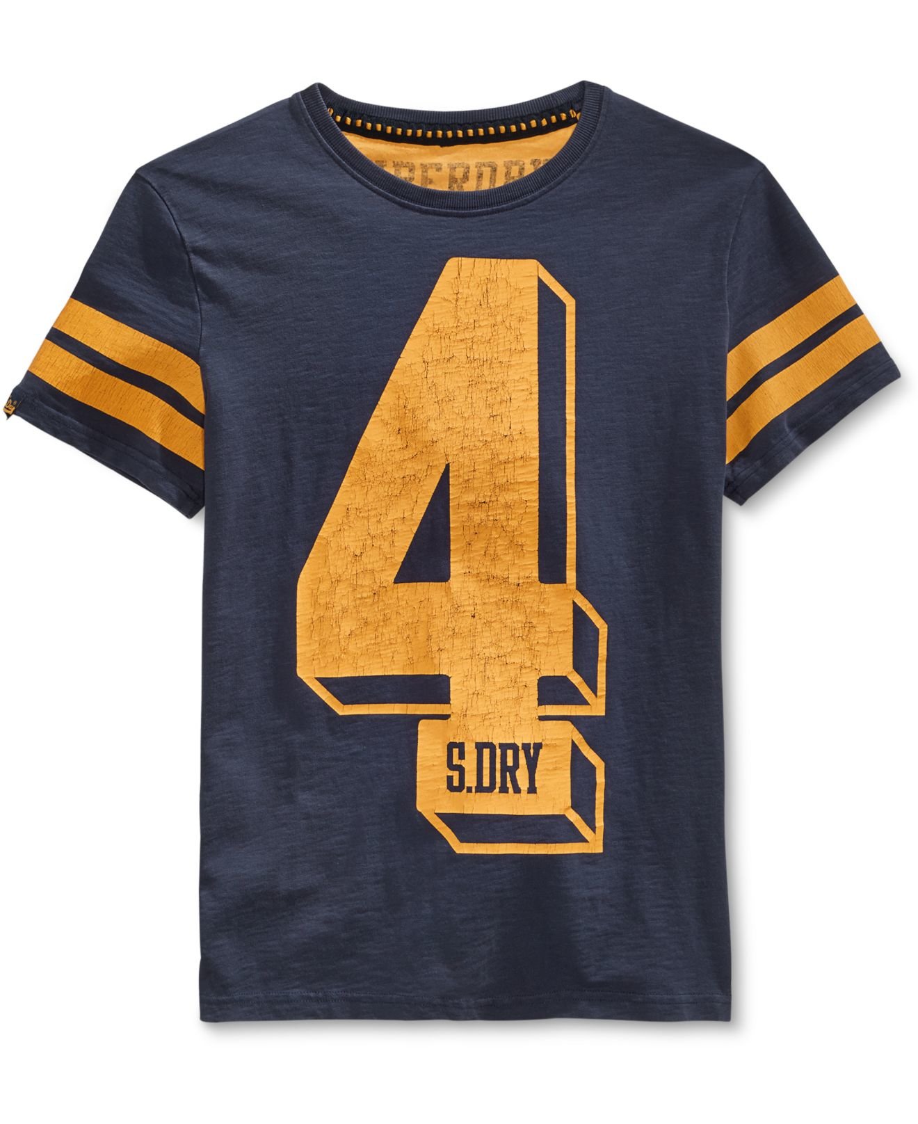 Superdry Cotton Men's Big Number Graphic-print T-shirt in Blue for Men -  Lyst