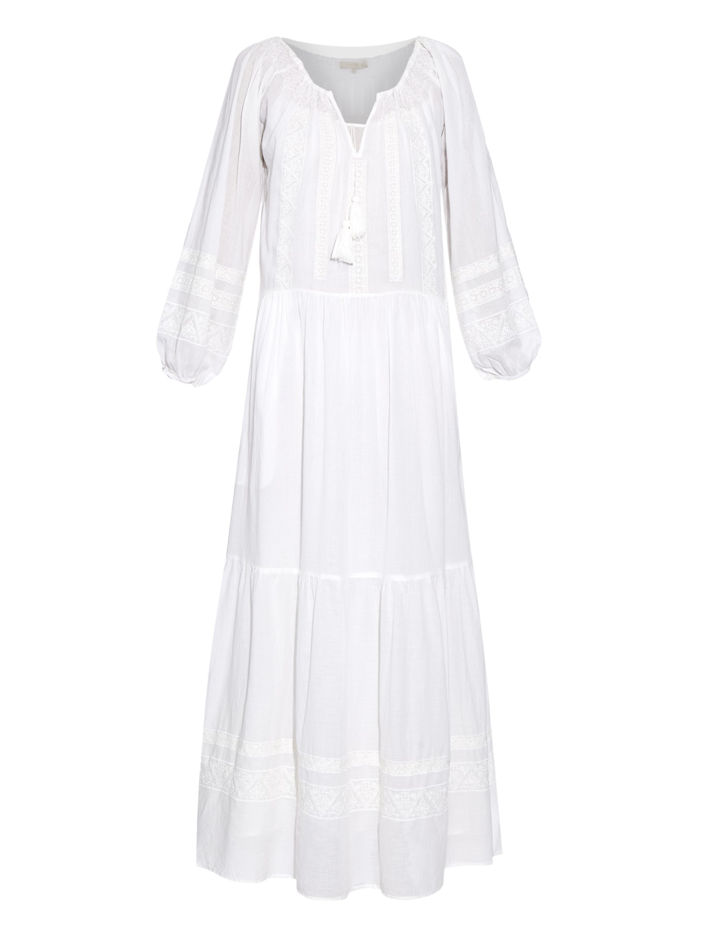 Lyst - Vanessa Bruno Daloa Embroidered Cotton Dress in White