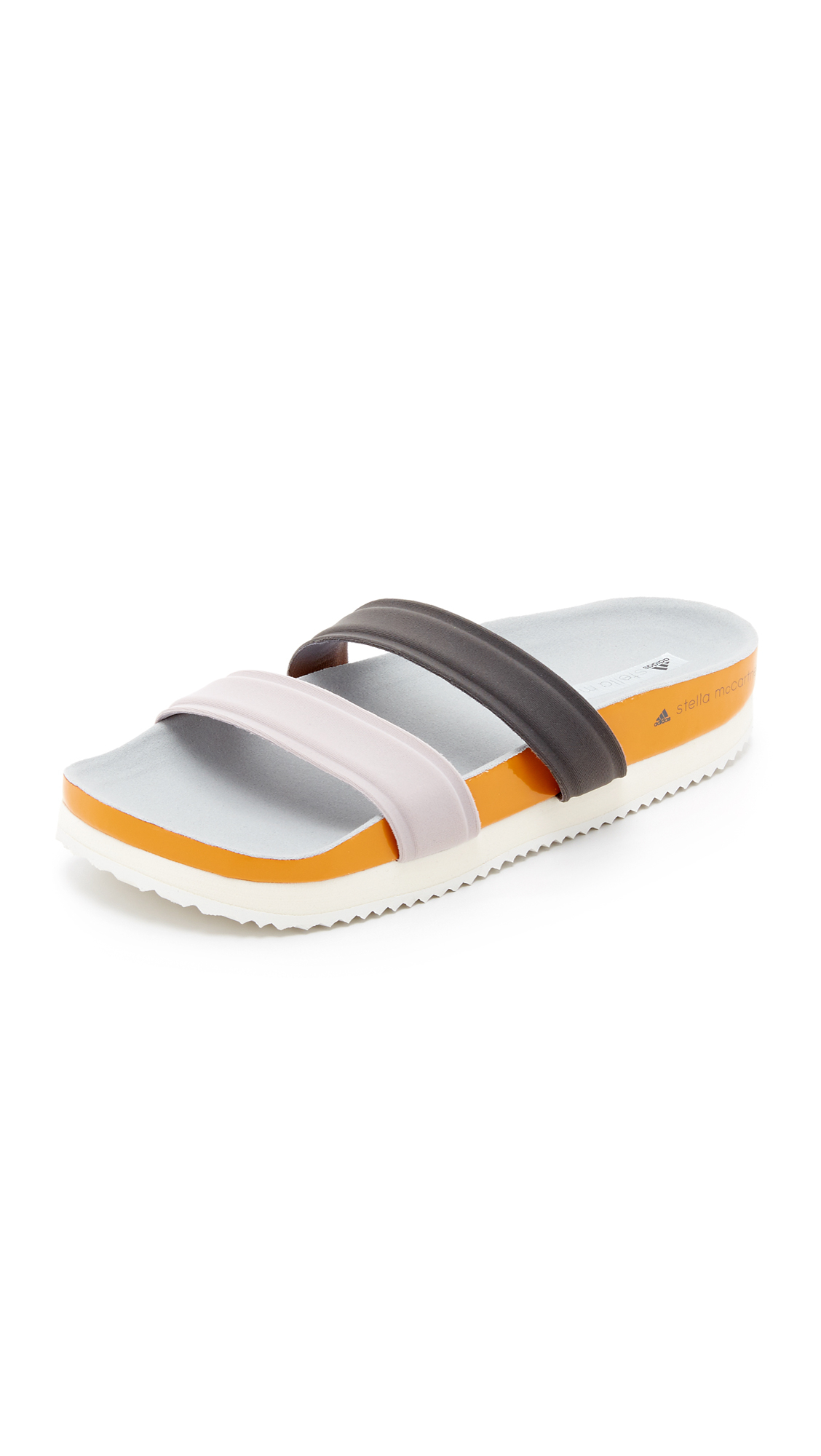 adidas By Stella McCartney Diadophis Slide Sandals in White - Lyst