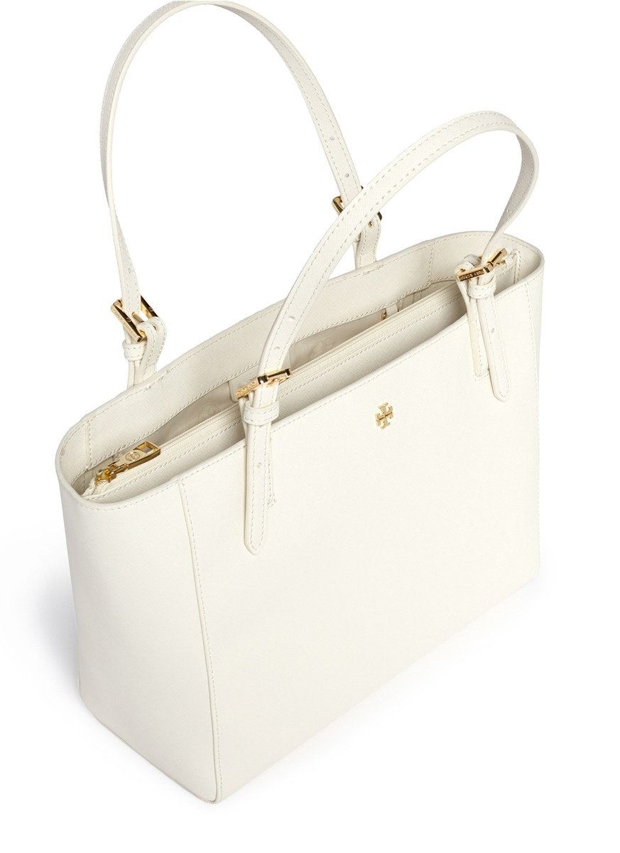 tory burch tote white