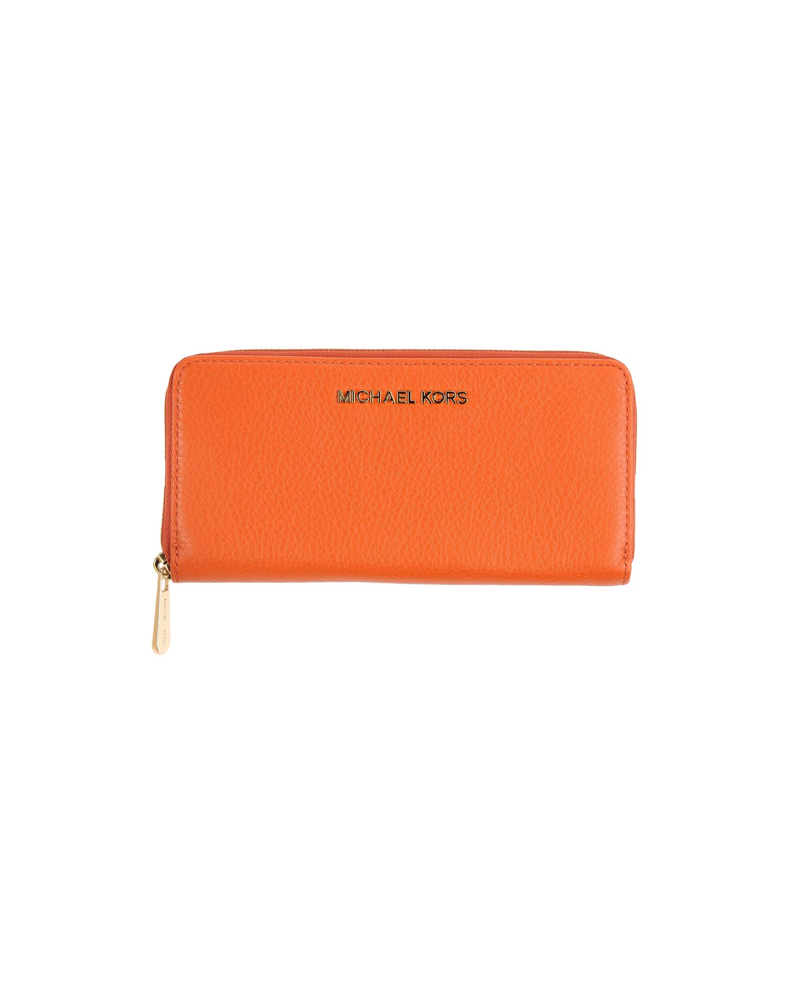 Michael kors Wallet in Orange | Lyst