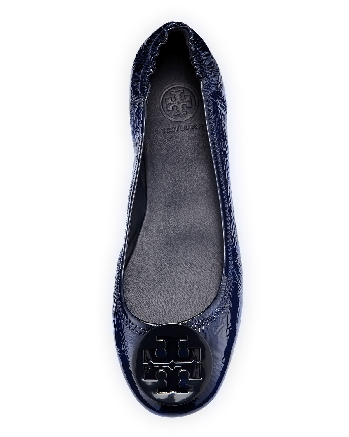 tory burch minnie travel ballet flat navy