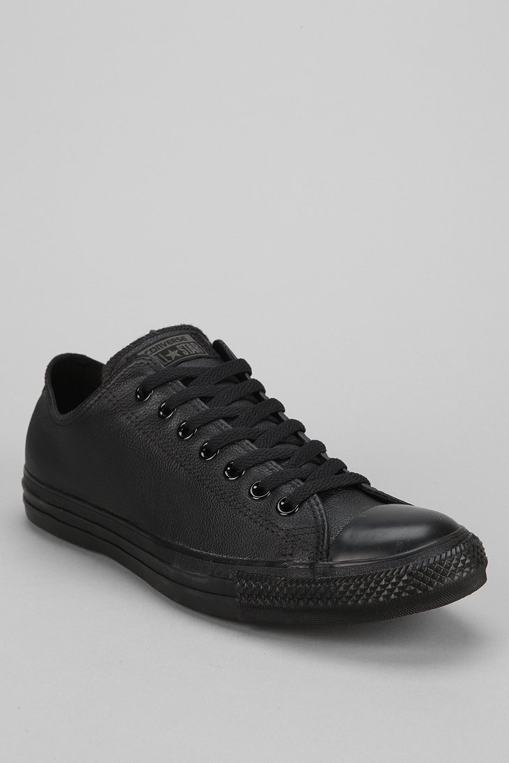 Træde tilbage Forbyde Klemme Converse Chuck Taylor All Star Leather Low-Top Men'S Sneaker in Black for  Men | Lyst
