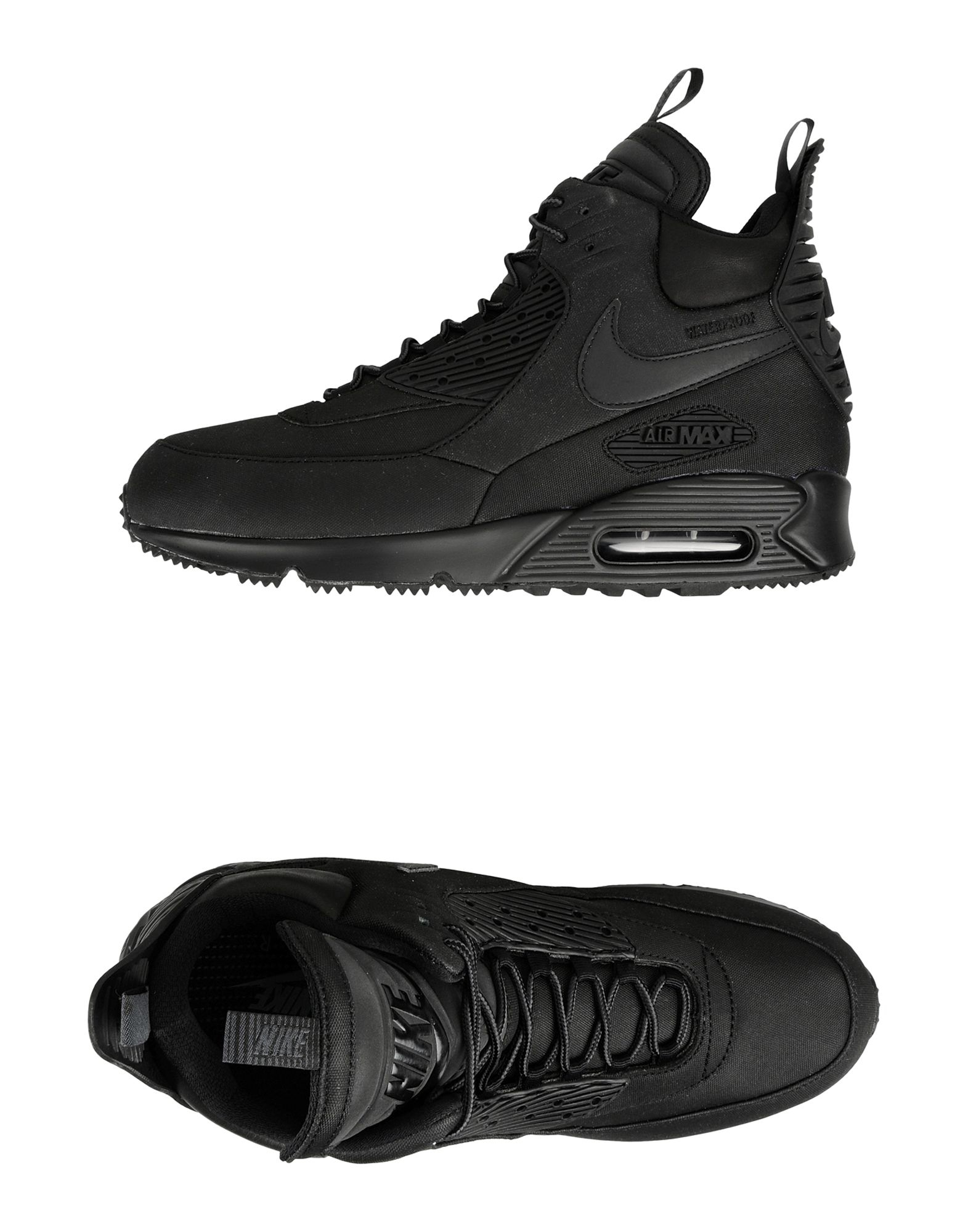 high top nikes with black swoosh