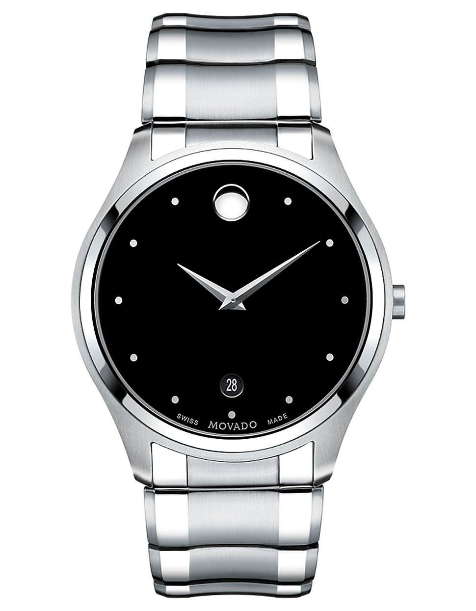 Movado Mens Celo Stainless Steel Watch in Metallic for Men | Lyst Stainless Steel Movado Watch Men