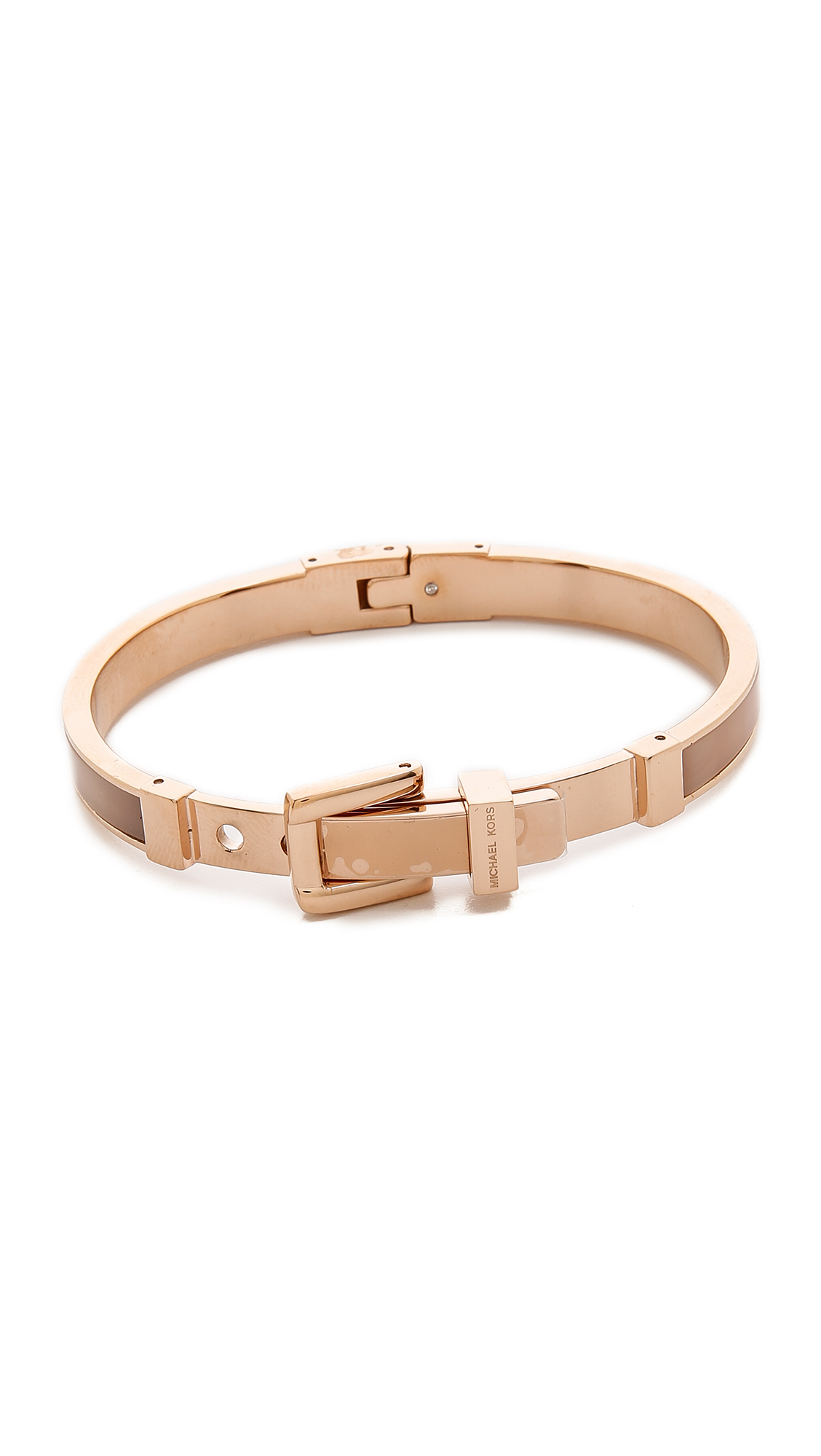 Michael Kors Jewellery Michael Kors Premium Rose Gold Bangle  Bracelets  from Faith Jewellers UK