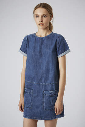 denim t shirt dress